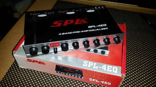 SPL 4 Band Pre-Amp Equalizer - FREE SHIPPING